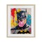 Stupell Industries Iconic Street Hero with Bubblegum Framed Print Under Glass, design by Svetlana Aleynikova